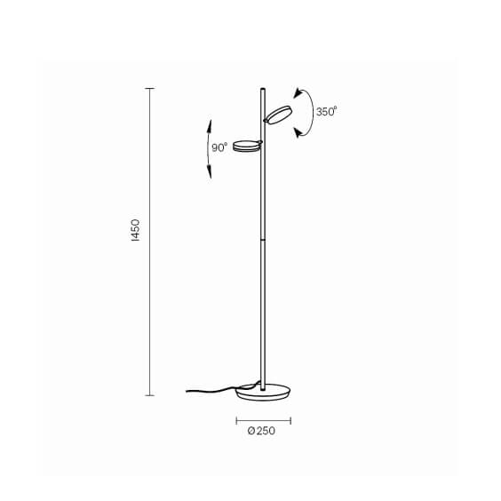 Maytoni Fad floor lamp - Agof Store