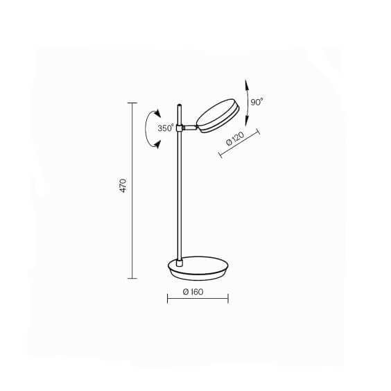 Maytoni Fad table lamp - Agof Store