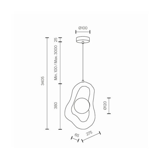 Maytoni Opus Pendelleuchte - Agof Store