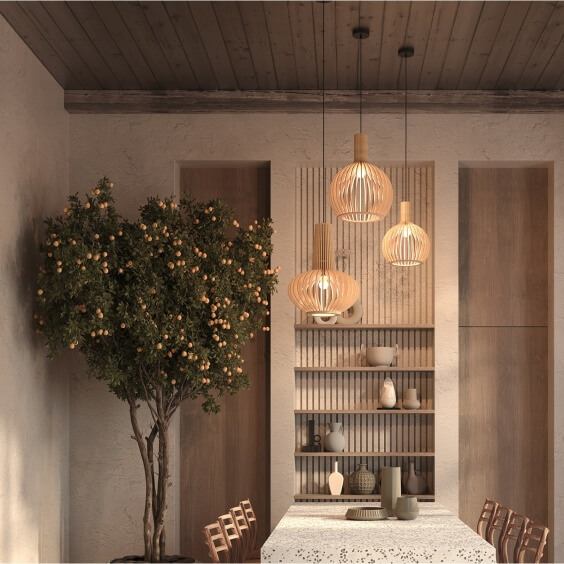 Roots Ø 25 cm Lampada a sospensione Maytoni - Agof Store