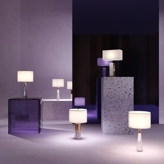 Maytoni Bianco Cylindrical table lamp - Agof Store