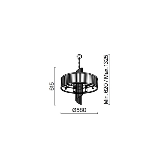 Maytoni Frame pendant lamp - Agof Store
