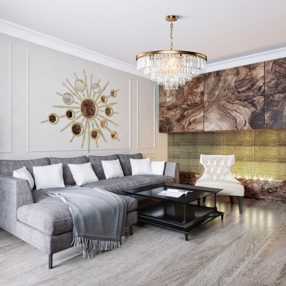 Maytoni Revero Ø 70 cm pendant lamp - Agof Store