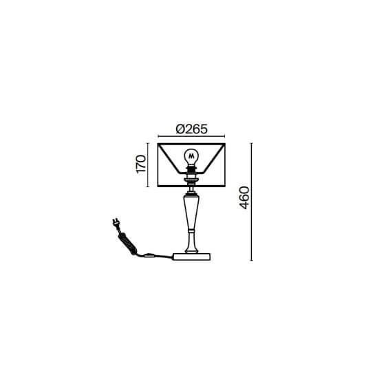 Maytoni Alicante table lamp - Agof Store