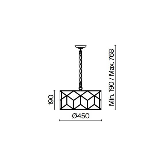 Maytoni Messina pendant lamp - Agof Store