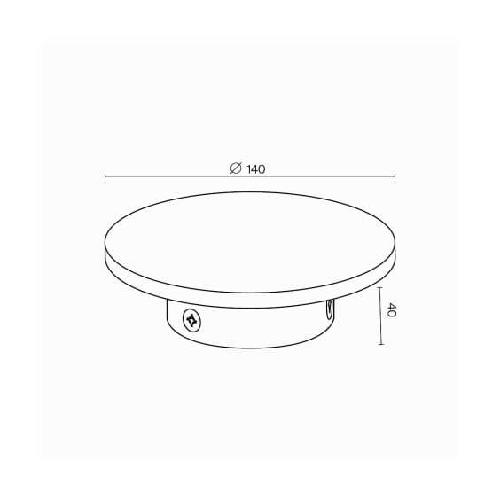 Maytoni Wald Ø 14 cm Outdoor Wandleuchte - Agof Store