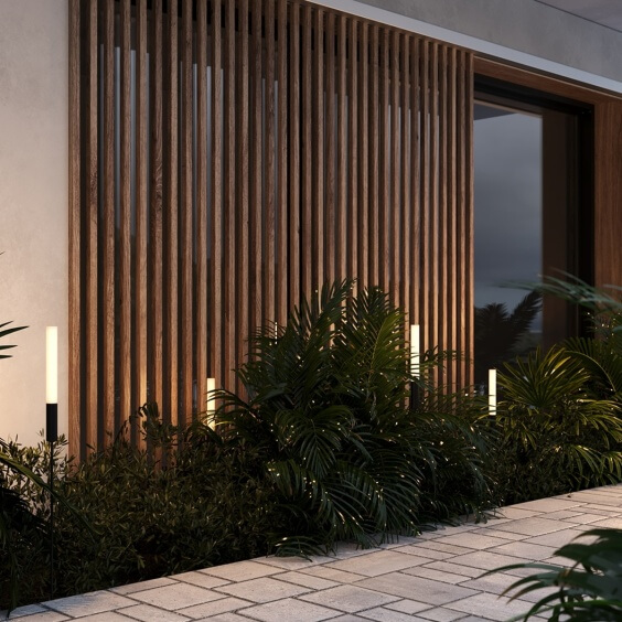 Maytoni Flare H.100 cm outdoor floor lamp - Agof Store