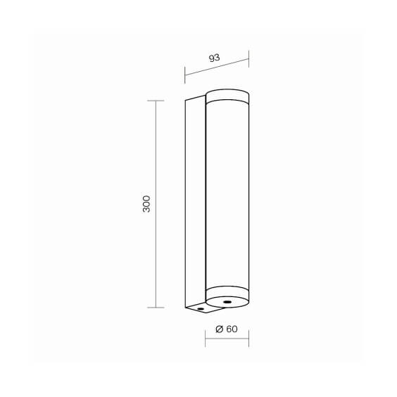 Rounge H.30 cm Lampada da terra outdoor Maytoni - Agof Store