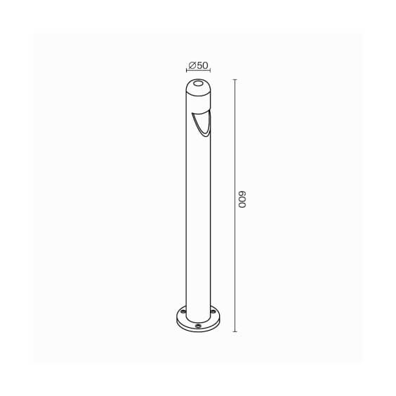 Maytoni Hagen outdoor floor lamp - Agof Store