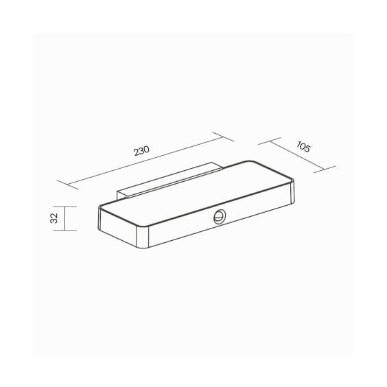 Maytoni Pir outdoor wall lamp - Agof Store
