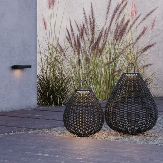 Plet Ø 36 cm Lampada da terra outdoor Maytoni - Agof Store