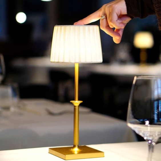 Zafferano Poldina Classic Pro portable table lamp - Agof Store