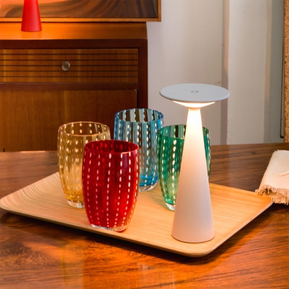 Zafferano Damina Pro Akku Tischlampe - Agof Store