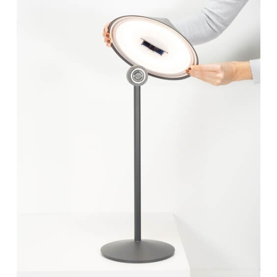 Pina L Desk Pro Lampada ricaricabile da tavolo Zafferano - Agof Store