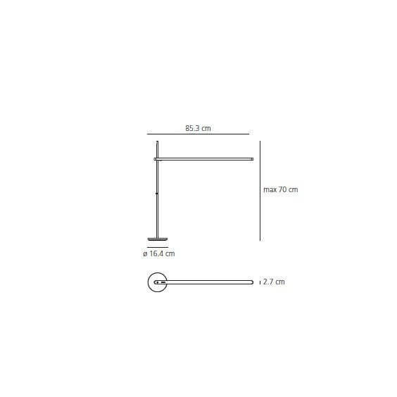 Artemide Talak Lampada da tavolo - Agof Store