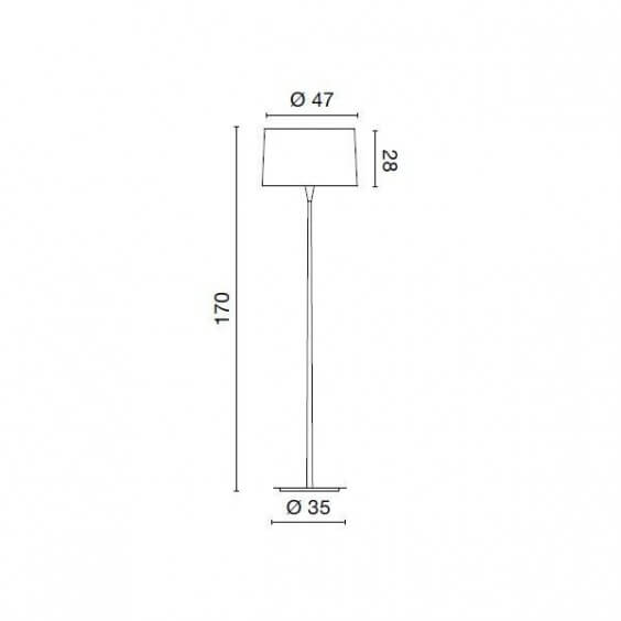 Egoluce Alba floor lamp - AGOF Store