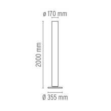 Flos Stylos Floor Lamp - Agof Store
