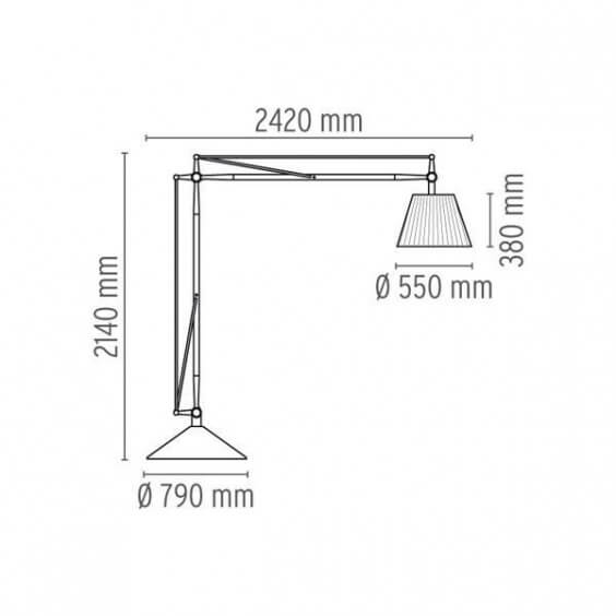 Flos Superarchimoon Floor Lamp - Agof Store