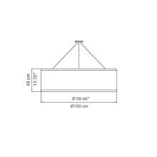 Silenzio Lampada a sospensione LucePlan - Agof Store