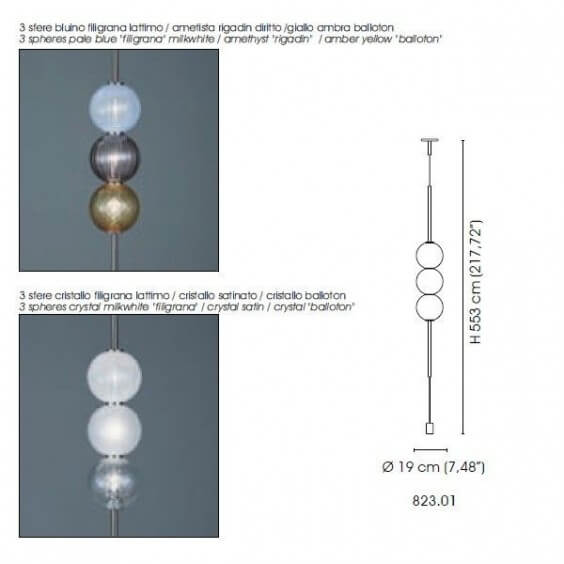 Venini Abaco Pendelleuchte - Agof Store
