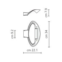 Artemide Mesmeri Lampada da parete - Agof Store