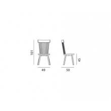 Gray 21 sedia Gervasoni - Agof Store