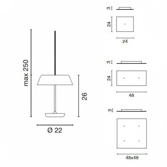 Egoluce Spirits pendant lamp - AGOF Store