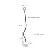 Artemide Pipe Led Lampada da terra - Agof Store