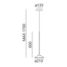 Artemide Orsa 21 Pendelleuchte - Agof Store