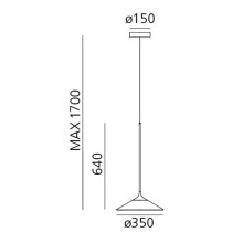 Artemide Orsa 35 Pendelleuchte - Agof Store