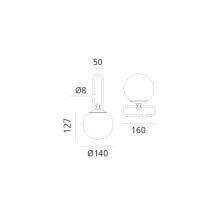 Artemide Nh1217 table lamp - Agof Store