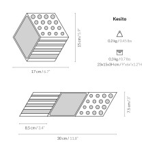 Woodendot Kesito Schreibtisch-Organisator - Agof Store