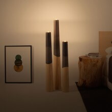 Etna XL portacandela Woodendot - Agof Store