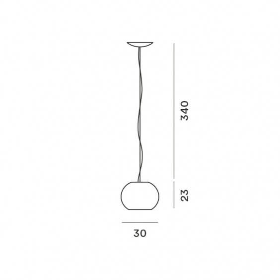 Foscarini Buds 3 Pendelleuchte - Agof Store