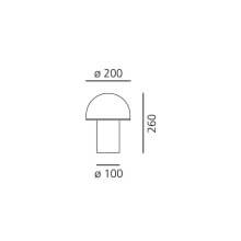 Artemide Onfale table lamp - Agof Store