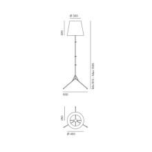 Pallucco Baby Gilda Lampada da terra - Agof Store