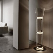 Flos Noctambule 2 High Cylinder & Cone Small Base lampada da terra - Agof Store