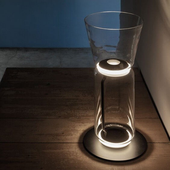 Flos Noctambule 2 High Cylinder & Cone Small Base Floor Lamp - Agof Store