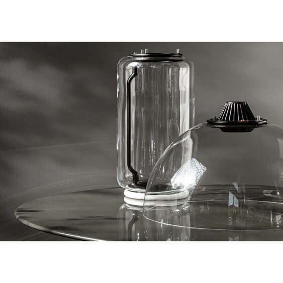Flos Noctambule 3 High Cylinders & Bowl Big Base Floor Lamp - Agof Store