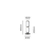 Flos Noctambule 2 Low Cylinders Small Base Floor Lamp - Agof Store