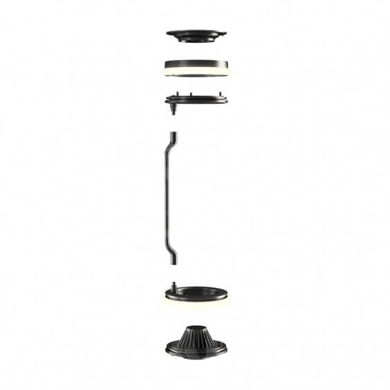 Flos Noctambule 4 High Cylinders lampada a sospensione - Agof Store