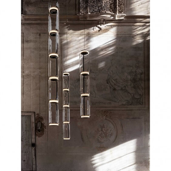 Flos Noctambule 6 Low Cylinders lampada a sospensione - Agof Store