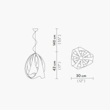 Slamp Goccia pendant lamp - Agof Store