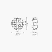 Mida Lampada da parete soffitto Slamp - Agof Store